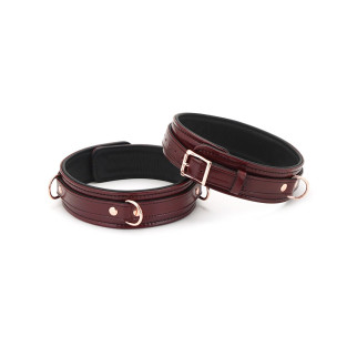 Наручники Liebe Seele Wine Red Thigh Cuffs L Size - Інтернет-магазин спільних покупок ToGether