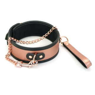 Нашийник з повідцем Liebe Seele Rose Gold Memory Collar with Leash - Інтернет-магазин спільних покупок ToGether