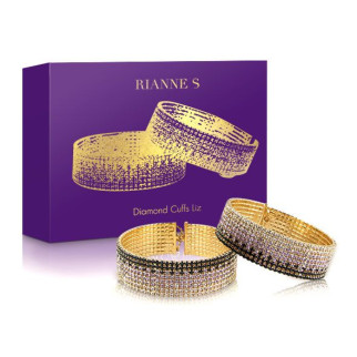 Лакшері наручники-браслети з кристалами Rianne S: Diamond Cuffs, подарункове паковання - Інтернет-магазин спільних покупок ToGether