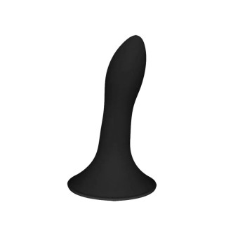 Дилдо з присоскою Adrien Lastic Hitsens 5 Black, відмінно для страпона, діаметр 2,4 см, довжина 13см - Інтернет-магазин спільних покупок ToGether