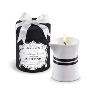 Масажна свічка Petits Joujoux - Athens - Musk and Patchouli (190 г) розкішна упаковка - Інтернет-магазин спільних покупок ToGether
