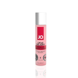 Гель для оральних пестощів JO Oral Delight — Strawberry Sensation (30 мл), ефект холод-тепло - Інтернет-магазин спільних покупок ToGether
