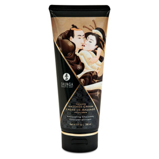 Їстівний масажний крем Shunga Kissable Massage Cream – Intoxicating Chocolate (200 мл) - Інтернет-магазин спільних покупок ToGether