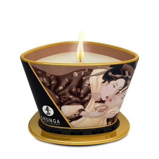 Масажна свічка Shunga Massage Candle – Intoxicating Chocolate (170 мл) з афродизіаками - Інтернет-магазин спільних покупок ToGether