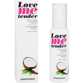 Масажна олія Love To Love - Love Me Tender, Noix De Coco (100 мл), аромат кокоса, без парабенів - Інтернет-магазин спільних покупок ToGether