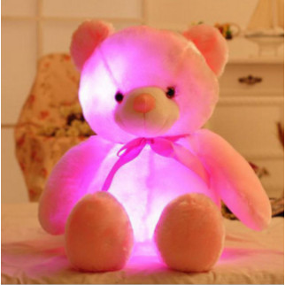 Рожевий світний Ведмедик 48 см - Інтернет-магазин спільних покупок ToGether