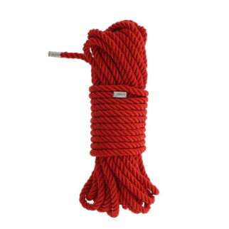Мотузка для бондажа BLAZE DELUXE BONDAGE ROPE 10M RED, Червоний - Інтернет-магазин спільних покупок ToGether