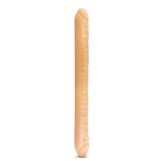 T330743 подвійний фалоімітатор B YOURS 18inch DOUBLE DILDO BEIGE, Бежевий - Інтернет-магазин спільних покупок ToGether