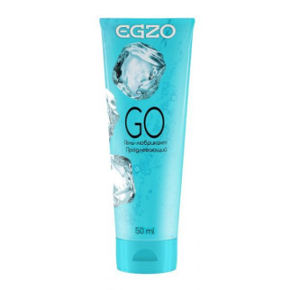 Охолоджуючий гель-лубрикант EGZO "GO" з пролонгуючим ефектом, 50 мл - Інтернет-магазин спільних покупок ToGether