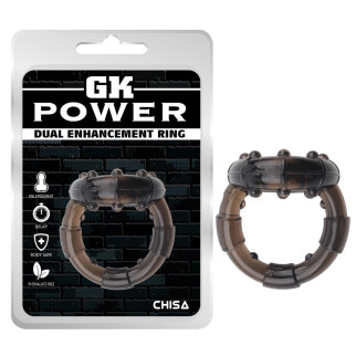 Ch87346 ерекційне кільце GK Power DUAL ENHANCEMENT RING Chisa - Інтернет-магазин спільних покупок ToGether
