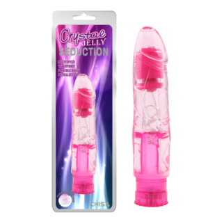 Вібратор Chisa Crystal Jelly Seduction Pink - Інтернет-магазин спільних покупок ToGether
