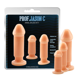 Набір анальних пробок Chisa Anal Dildo Kit Prof.Jason C - Інтернет-магазин спільних покупок ToGether