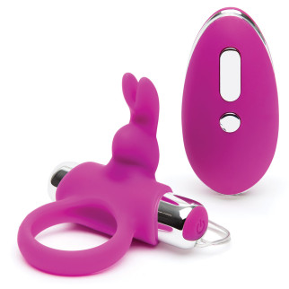 Ерекційне кільце з вібрацією Happy Rabbit Remote Control Cock Ring - Інтернет-магазин спільних покупок ToGether