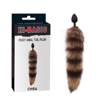 Анальна пробка з хвостом Chisa Foxy anal tail plug - Інтернет-магазин спільних покупок ToGether