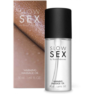 Розігріваюча їстівна масажна олія WARMING MASSAGE OIL Slow Sex Bijoux Indiscrets - Інтернет-магазин спільних покупок ToGether