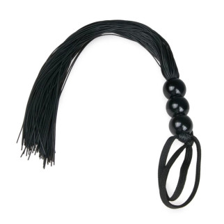 Плетка силіконова Easytoys Black Silicone Whip, 32 см - Інтернет-магазин спільних покупок ToGether