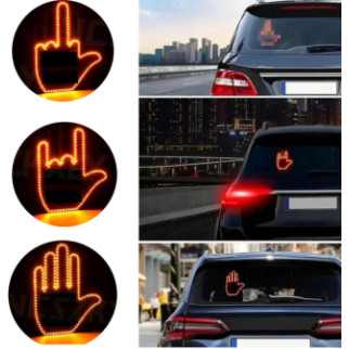 Світлодіодна рука LED лампа з жестами для авто Hand Light c пультом керування - Інтернет-магазин спільних покупок ToGether