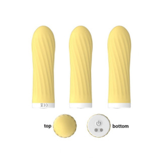 Віброкулька Rechargeable Silicone-Yellow - Інтернет-магазин спільних покупок ToGether