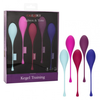 Набір вагінальних кульок California Exotics Kegel Training 5-Piece Set - Інтернет-магазин спільних покупок ToGether