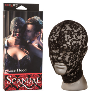 Мереживна маска із закритими очима Scandal з відкритим ротом, чорна, OS - Інтернет-магазин спільних покупок ToGether