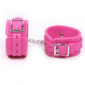 Силіконові наручники Silicone hand cuff pink - Інтернет-магазин спільних покупок ToGether