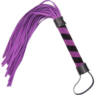 Флоггер DS Fetish Leather flogger M purple - Інтернет-магазин спільних покупок ToGether