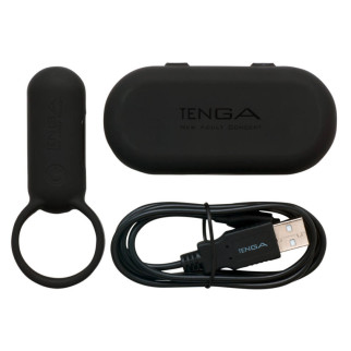 Кільце ерекційне TENGA-SVR SMART VIBE RING Чорне - Інтернет-магазин спільних покупок ToGether