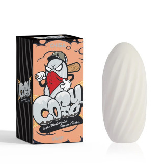 Мастурбатор яйце Chisa COSY (щільний) Alpha White 10.6 х 5.5 см - Інтернет-магазин спільних покупок ToGether