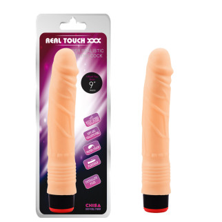 Вібратор Chisa 9” Vibe Cock-flesh 22.5 см х 3.5 см - Інтернет-магазин спільних покупок ToGether