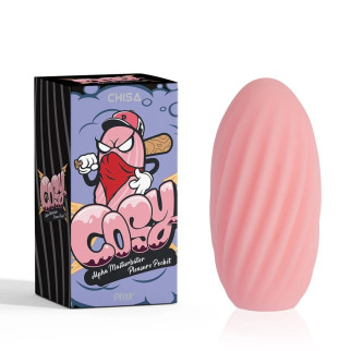 Мастурбатор яйце COSY Alpha Рожеві (щільний) 10.6 х 5.5 см - Інтернет-магазин спільних покупок ToGether