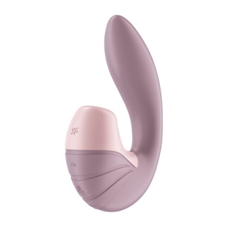 Подвійний вібратор із вакуумною стимуляцією SATISFYER SUPERNOVA OLD ROSE - Інтернет-магазин спільних покупок ToGether