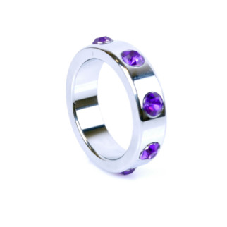 Ерекційне кільце з фіолетовим камінням - Інтернет-магазин спільних покупок ToGether
