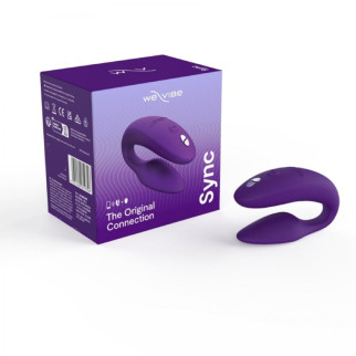Інноваційний смарт-вібратор We Vibe Sync 2 Purple для пари, фіолетовий - Інтернет-магазин спільних покупок ToGether
