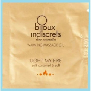 Пробник масажне масло, що зігріває LIGHT MY FIRE Bijoux Indiscrets карамель і морська сіль - Інтернет-магазин спільних покупок ToGether