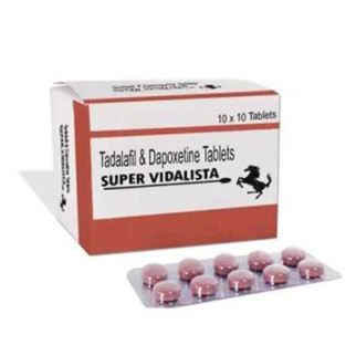 Таблетки для потенції Super Vidalista (Сіаліс + Дапоксетин) (ціна за пластину 10 таблеток) - Інтернет-магазин спільних покупок ToGether