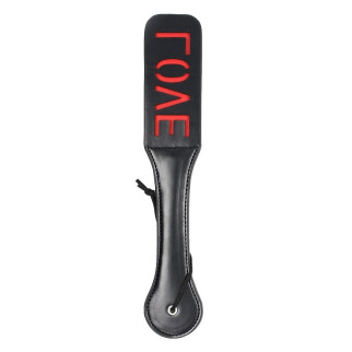 Шльопля чорна овальна з написом LOVE PADDLE 31,5см - Інтернет-магазин спільних покупок ToGether