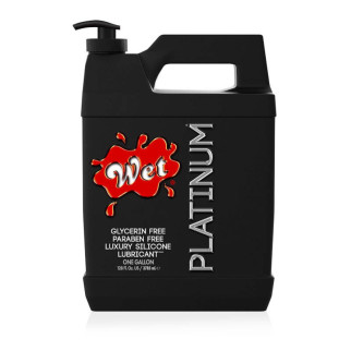 Лубрикант на силіконовій основі WET Platinum One Gallon 3785 мл - Інтернет-магазин спільних покупок ToGether