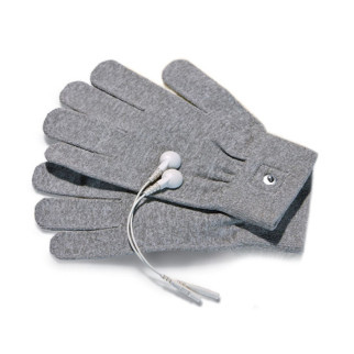 Рукавички для електростимуляції Mystim Magic Gloves сірі - Інтернет-магазин спільних покупок ToGether
