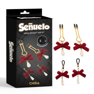 Затискачі на соски CHISA Nipple Jewelry Play Kit-Senuelo - Інтернет-магазин спільних покупок ToGether