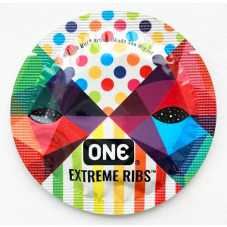 Презервативи One Extreme Ribs, 5 штук - Інтернет-магазин спільних покупок ToGether