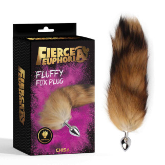 Анальна пробка з хвостом Fluffy fox Plug Chisa - Інтернет-магазин спільних покупок ToGether