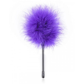Тіклер на короткій ручці, перо, фіолетовий, 20 см - Інтернет-магазин спільних покупок ToGether