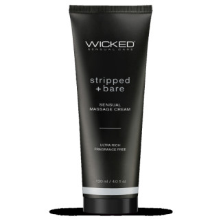 Масажний крем Wicked Sensual Care Stripped & Bare без запаху 120 ML - Інтернет-магазин спільних покупок ToGether