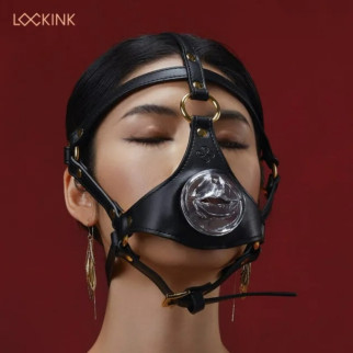 Маска для мінету Lockink, чорна - Інтернет-магазин спільних покупок ToGether
