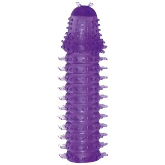 Фіолетова насадка на член з вусиками та закритою головкою - Інтернет-магазин спільних покупок ToGether