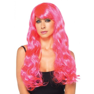 Довга хвиляста перука Neon Pink Starbrigh Leg Avenue 60 см - Інтернет-магазин спільних покупок ToGether