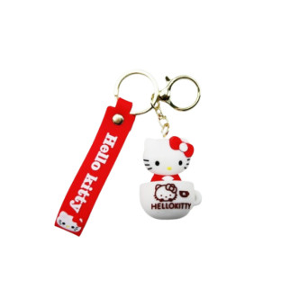 Привіт Кітті брелок Hello Kitty креативний брелок для ключів червоний аксесуари - Інтернет-магазин спільних покупок ToGether