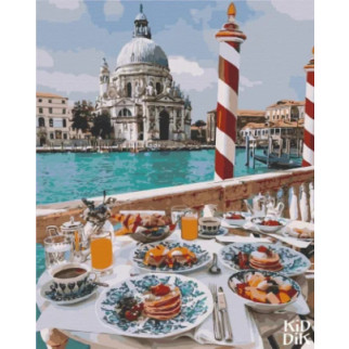 Картина за номерами. Art Craft Сніданок у Венеції 40х50 см 11229-AC - Інтернет-магазин спільних покупок ToGether
