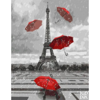 Картина за номерами "Улюблений Париж" Ідейка KHO3622 35х45 см - Інтернет-магазин спільних покупок ToGether