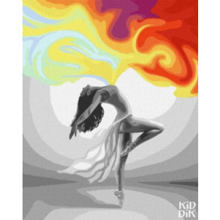 Картина за номерами "Чуттєвий танець" Ідейка KHO4849 40х50 см - Інтернет-магазин спільних покупок ToGether